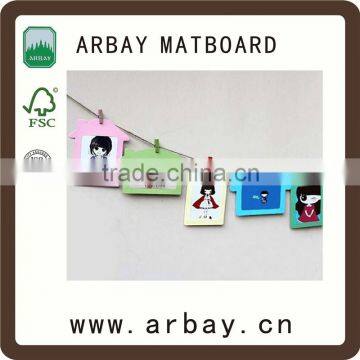 Wholesale Collage Picture Frame Precut Paper Paper Photo Frame Mat Board Alternatives to Photoshop photo-5