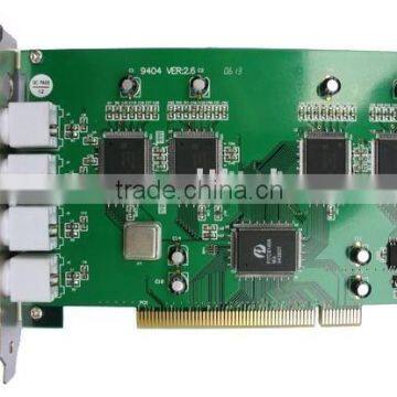 4 channel H.264 dvr card (DVR-9404)