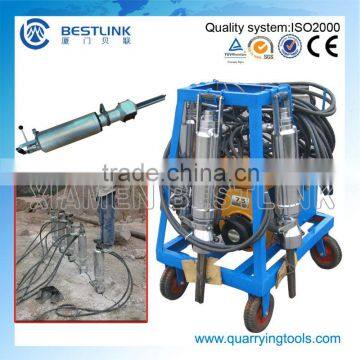 Electric driven hydraulic rock spliiter