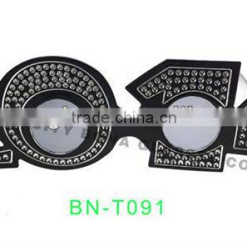 rhinestone 2014 newyear party eyewear festival glasses