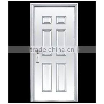 steel frame with all colours new design Stainless Steel Door