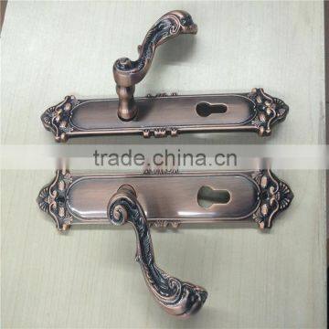 high quantity red bronze plating process door Handle