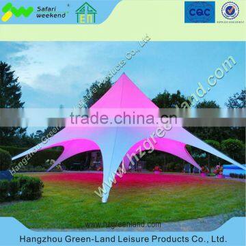 Dia. 12mx H 6m star shaped tent, star marquee, star shade