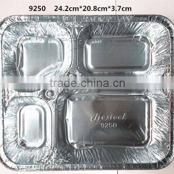 High quality of aluminum foil food container