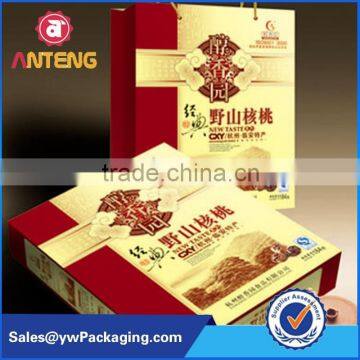 Offset printing luxury hair extension packaging box