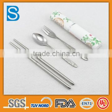 Eco-friendly portable chopsticks spoon fork travel