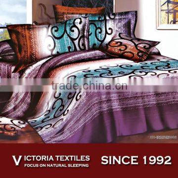 luxury print bedding sets with pillowcases 4 pieces bed sets