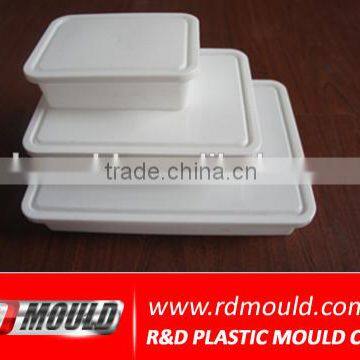 Plastic disposable food container mould