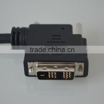 1 Meter (3 Ft. 3 In.) DVI-D Male To DVI-D Male Left Angle Dual Link Digital Cable