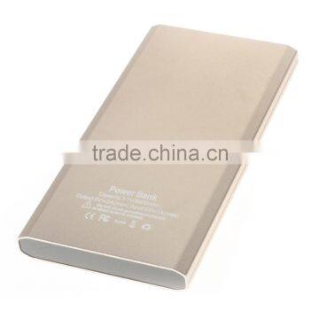 8000mAh Metal Power Bank Charger Dual USB Output Shake Control for IPhone/for Samsung/for Sony/for HTC/ for Xiaomi photo-2