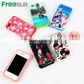 Empty White Blank Sublimation Silicon Cell Phone Case