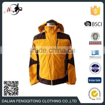 Functional technical sports hardshell jacket men Outdoor waterproof