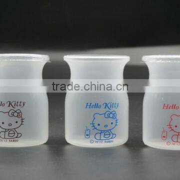 plastic pudding bottles small fashion milk bottle comes with a clear plastic cap