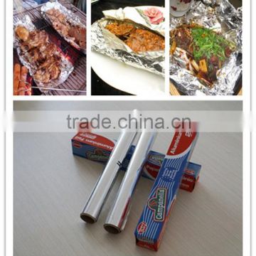 food grade barbecue baking foil household foil small roll