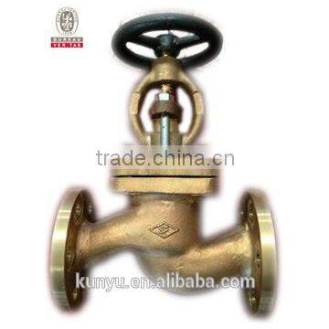 Flanged bronze stop dn100 valves