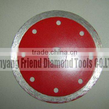 high cost performance red diamond circular saw blade for cutting hard stones