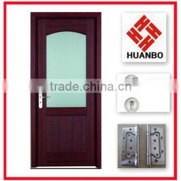 New design mdf interior wood main door model