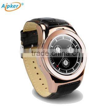 Round watch smart, smart watch for sport with heart rate test watch smart