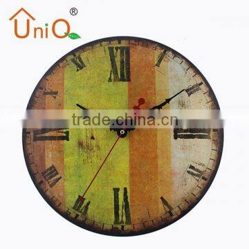 M1221 12" simple design metal wall clocks