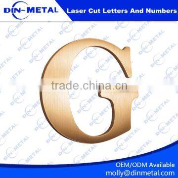 Low Price Laser Cutting Decorative Metal Letters From China Manufacture