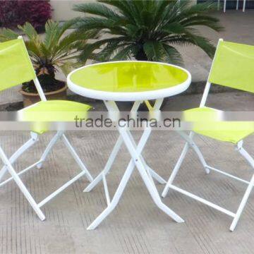 Uplion MS5054 Restaurant furniture Outdoor Garden dining wholesale hideaway dining table and chair set