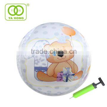 OEM Custom Fabric Inflatable Ball With PVC Bladder photo-3