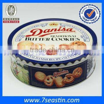 custom print biscuit tin box wholesale