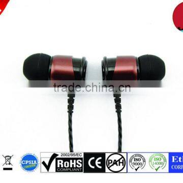 OEM Fancy Hi-Res/ Hi-Resolution earphone/headphones with mic