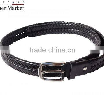 Leather Braided Belt Italian Belts Genuine Leather Florence Leather Fashion photo-2