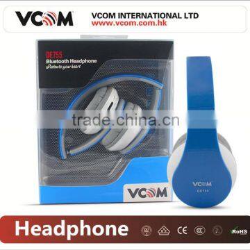 Fashion Colorful Folding wireless bluetooth headphone/wireless earphone from China supplier/factory OEM