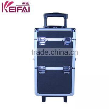 Factory Customizable Exquisite Rolling Aluminum Cosmetic Case