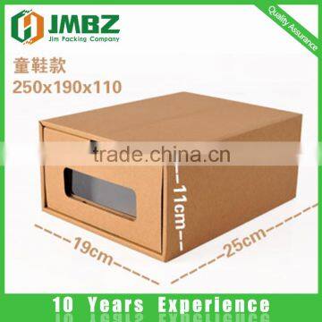 Custom Corrugated Drawer Box With Clear Window photo-3