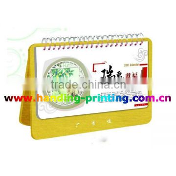 custom table calendar printing in china