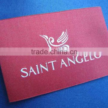 cheap woven neck label/garment label/clothing label