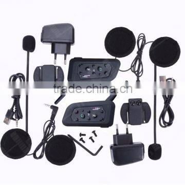 SZwinzon V6 1200M 6 Riders BT Interphone Bluetooth Headset Motor Helmet Intercom Motorcycle Bluetooth photo-5