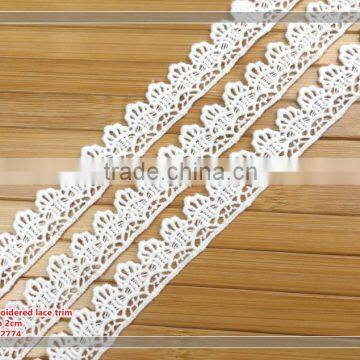 2017 width 1.5cm the polyester bridal dress lace trim