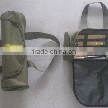 7-piece BBQ Grill Tools Set With Wooden Handen in Oxford Bag