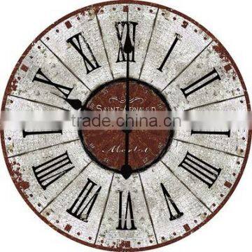 12 Inch Wooden Wall Clock MDF Clock