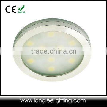 12V LED Under Cabinet Lamp 2W Round Shape