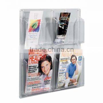 acrylic brochure/literature/leaflet stand/acrylic brochure/literature holder/acrylic brochure/literature/leaflet rack