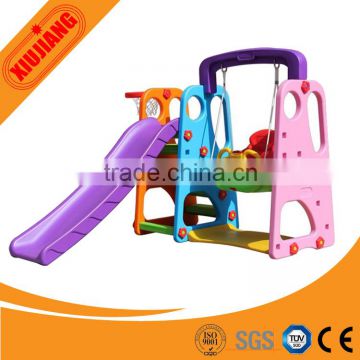 Indoor Playground Type Swing And Slide Combination Games