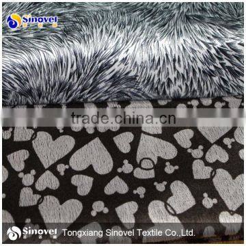 100% Polyester Chair Cover Fabric, Velboa Fabric for Cushion