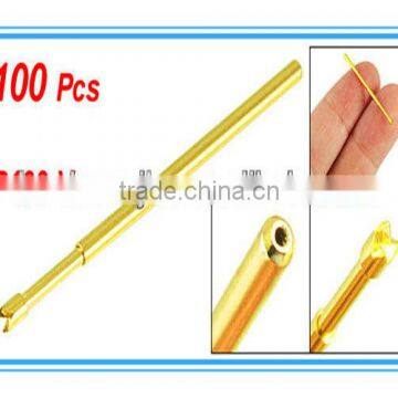 CNC Machining Brass Pogo Pin, Test Brass Probe Pin