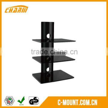 Gold Supplier China Metal Set-top Box tv Mount Dvd Wall Bracket