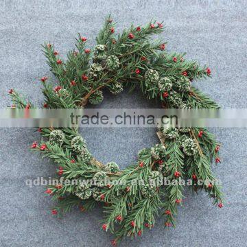 New arrival Decorative Artificial Flower Garland,artificial decoration wreath