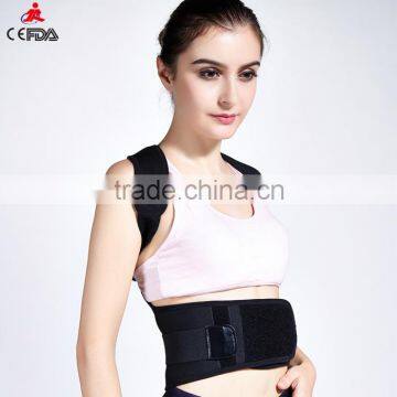 cheap CE FDA Adjustable Posture Back Shoulder back straightening support belt