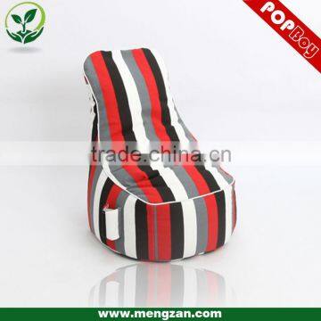 Classical Stripe Highback bean bag chair, Living room single bean bag game chair