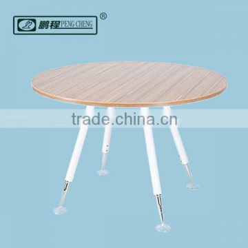 Hot Selling In Amazon E1 MDF Desktop Round Negotiation table