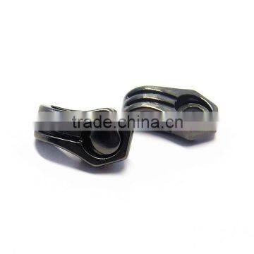 Custom Metal Gunmetal Shoe Lace Hook With Eyelets