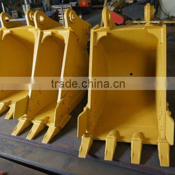 high quality E110/sk100/ex100/pc100-1/3/5/6 standard mini excavator bucket for small 0.45cbm-0.5m3 bucket capacity size